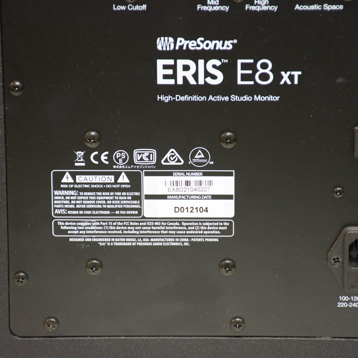 Personus ERISE8XT Studio Speakers - Pair