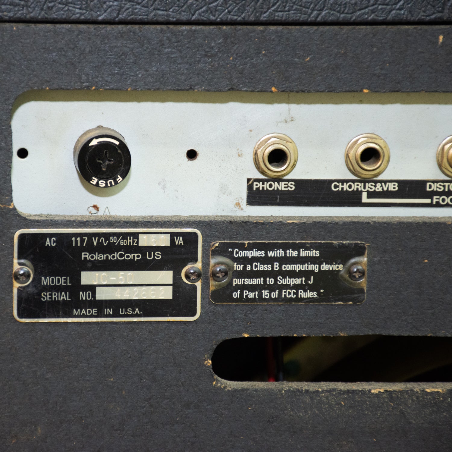 Roland Jazz Chorus 50 Guitar Amp - 1983