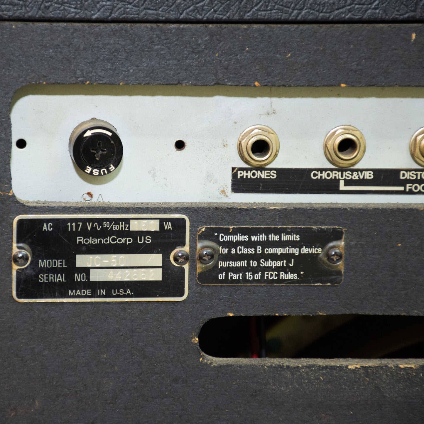 Roland Jazz Chorus 50 Guitar Amp - 1983