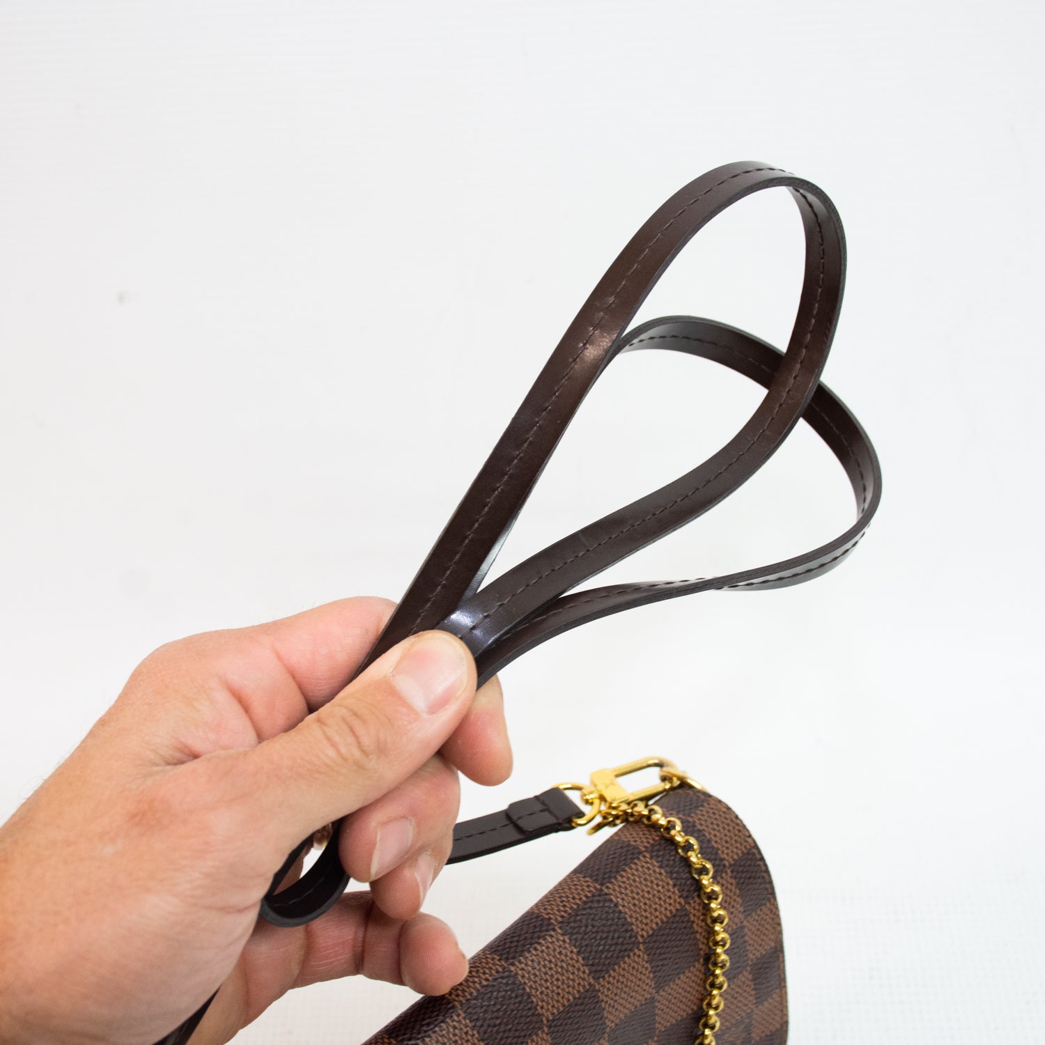 Louis Vuitton Favorite Damier Ebene PM Crossbody Bag