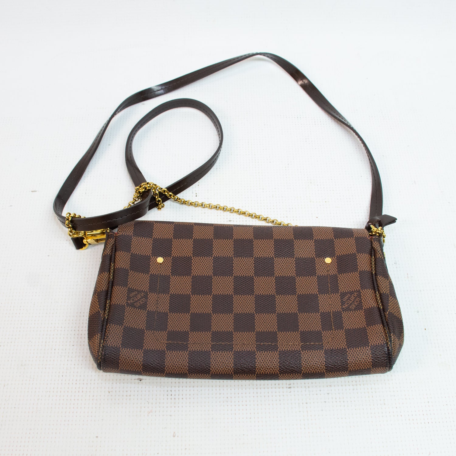 Louis Vuitton Favorite Damier Ebene PM Crossbody Bag