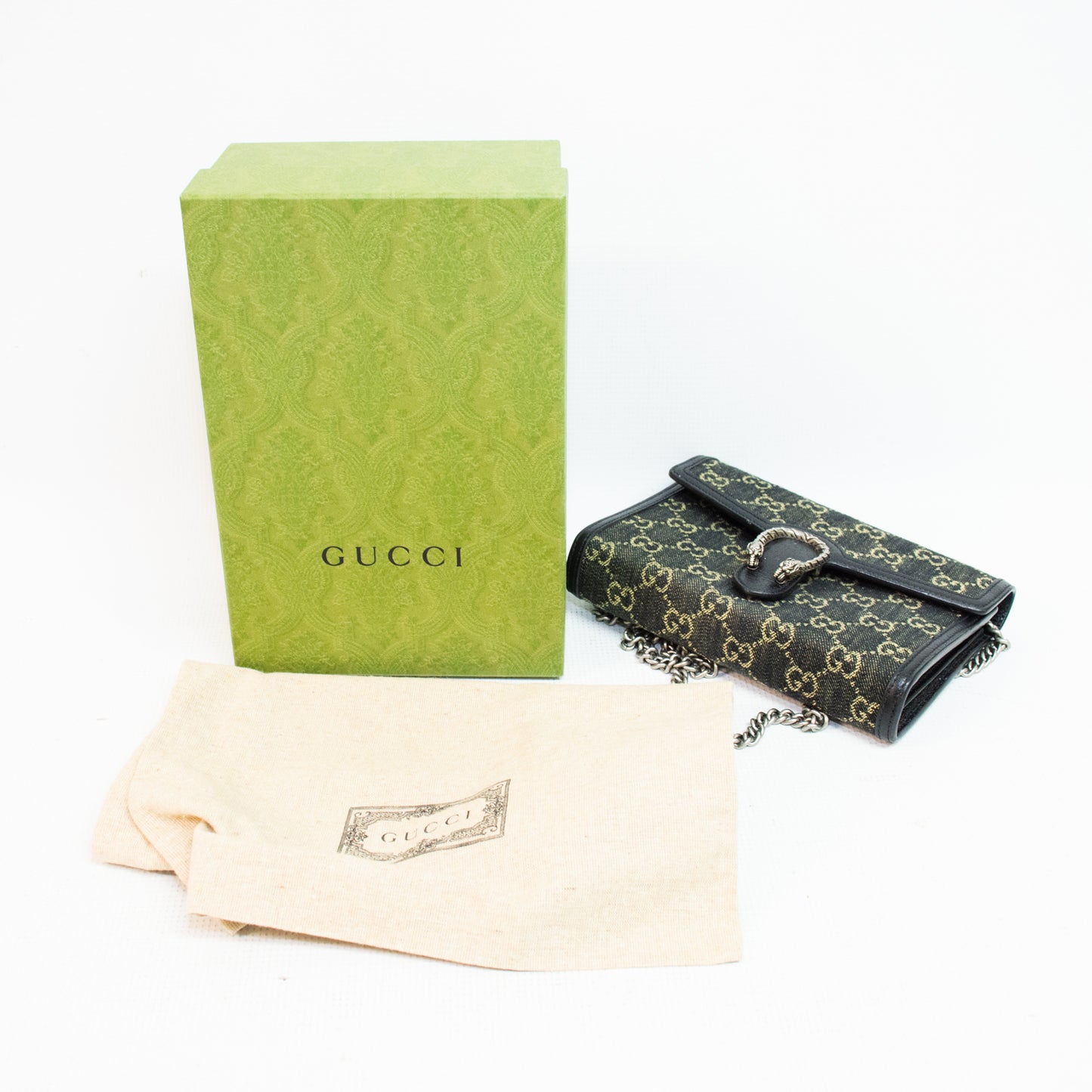 Gucci 401231 GG Dionysus Chain Waillet