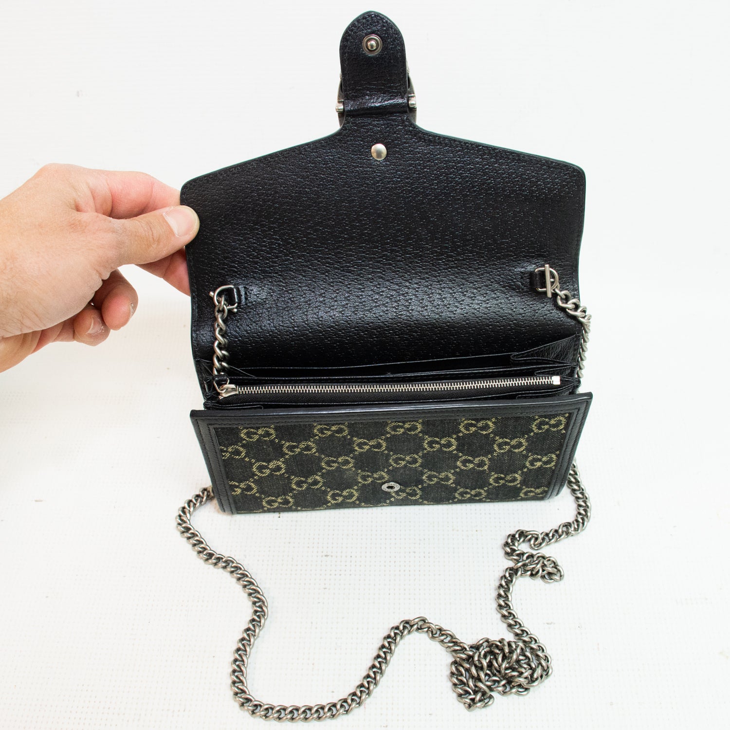 Gucci 401231 GG Dionysus Chain Waillet