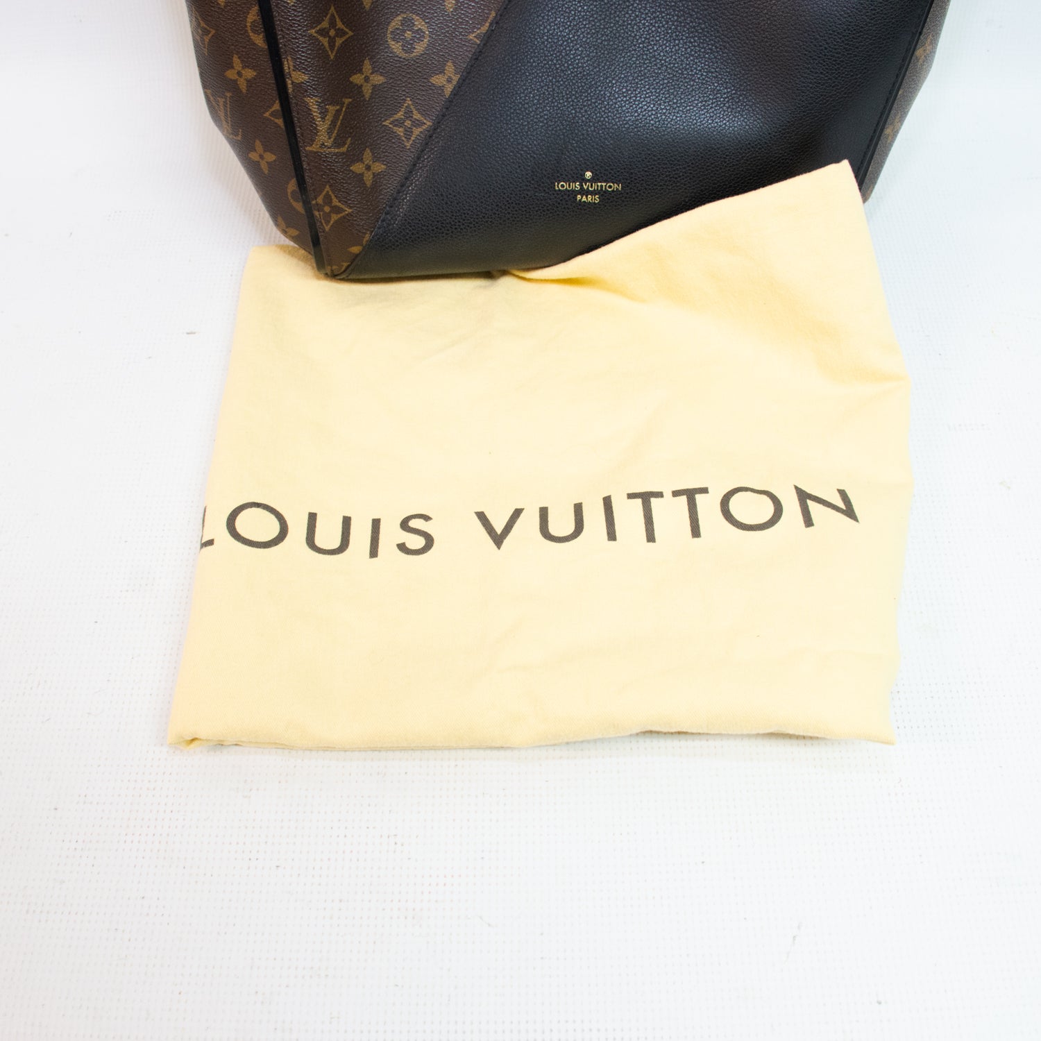 Louis Vuitton Kimono MM Brown/Black Canvas Purse