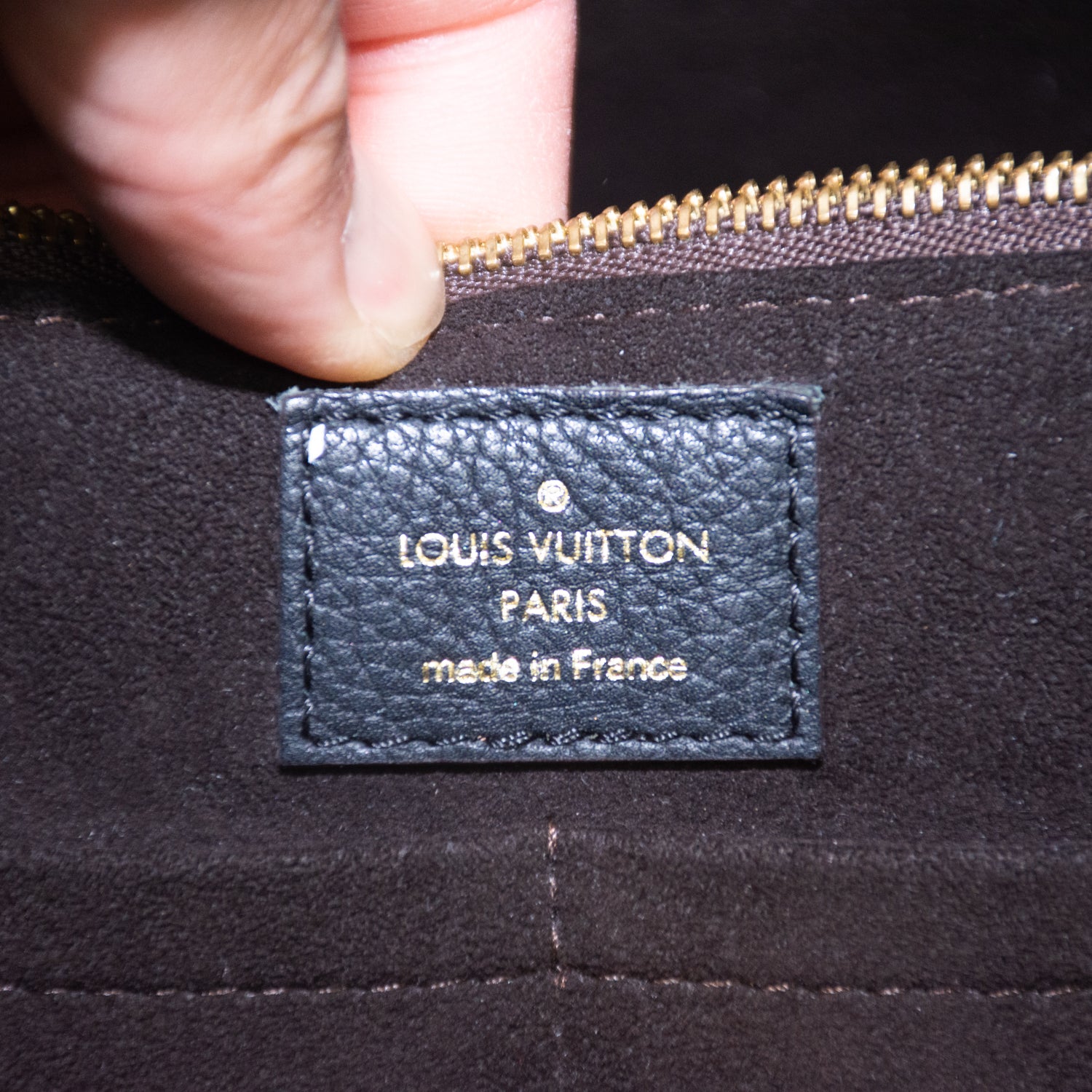 Louis Vuitton Kimono MM Brown/Black Canvas Purse