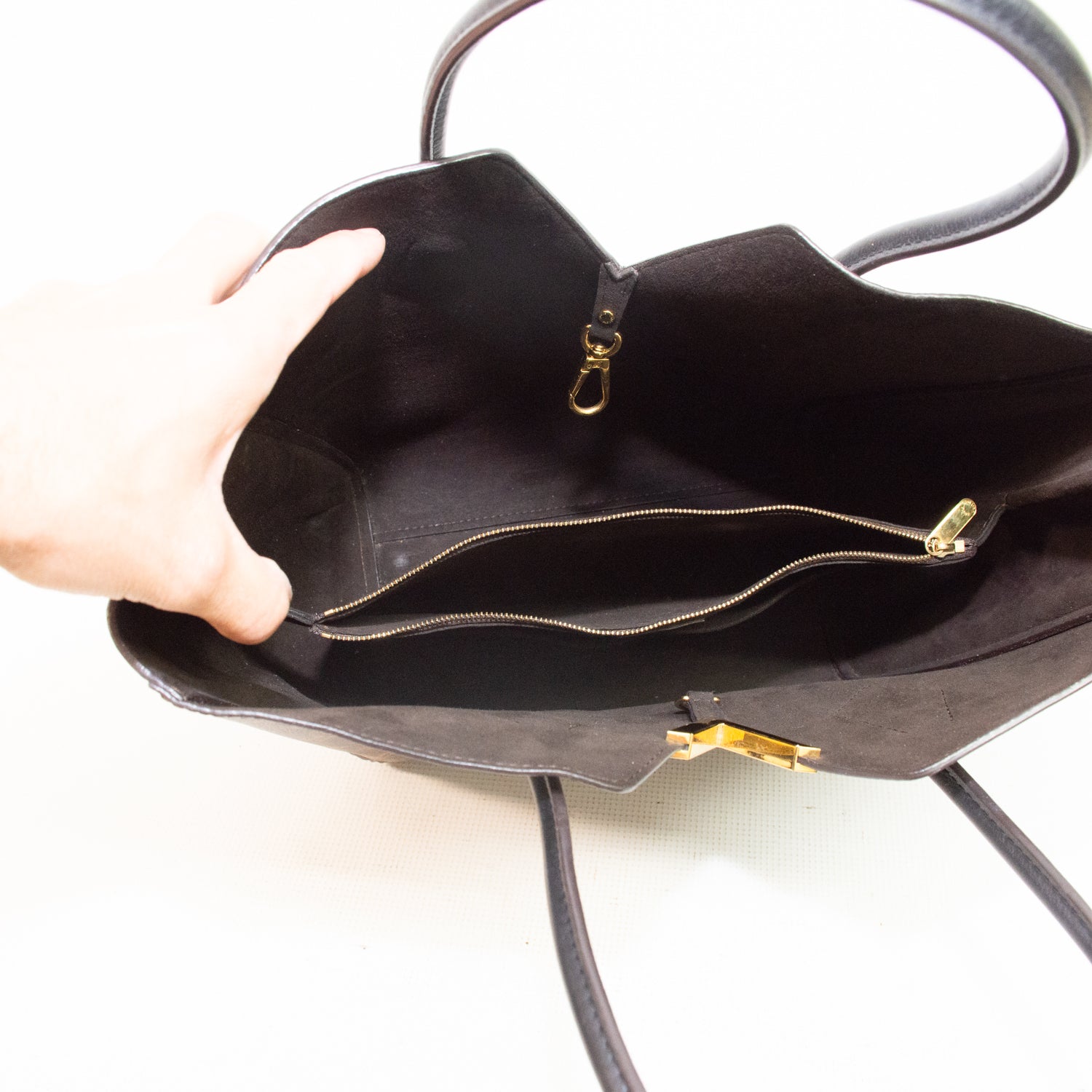 Louis Vuitton Kimono MM Brown/Black Canvas Purse