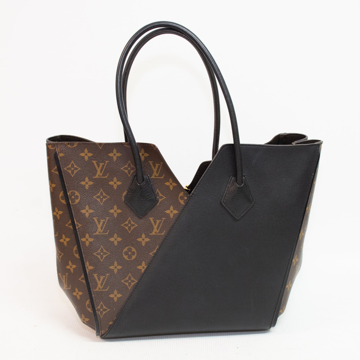 Louis Vuitton Kimono MM Brown/Black Canvas Purse