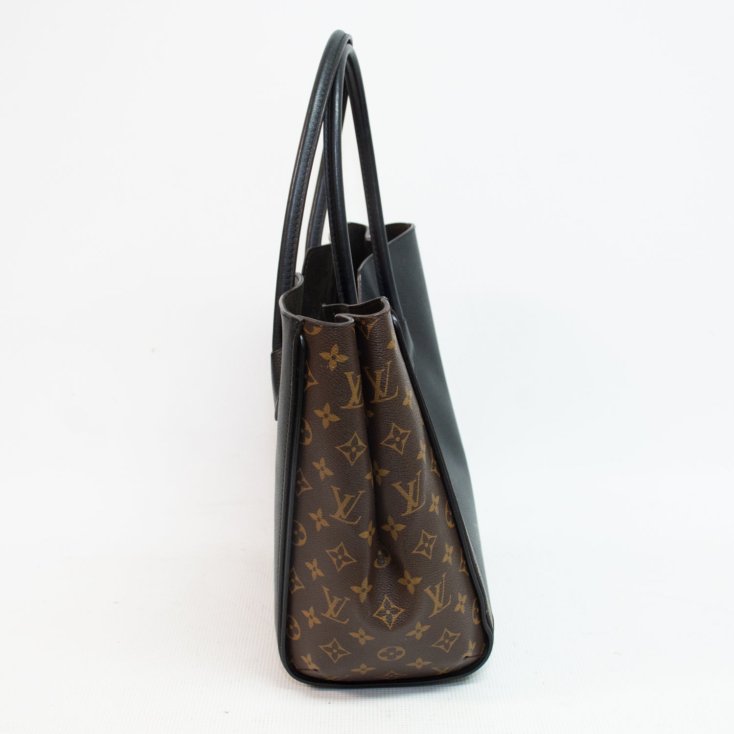 Louis Vuitton Kimono MM Brown/Black Canvas Purse