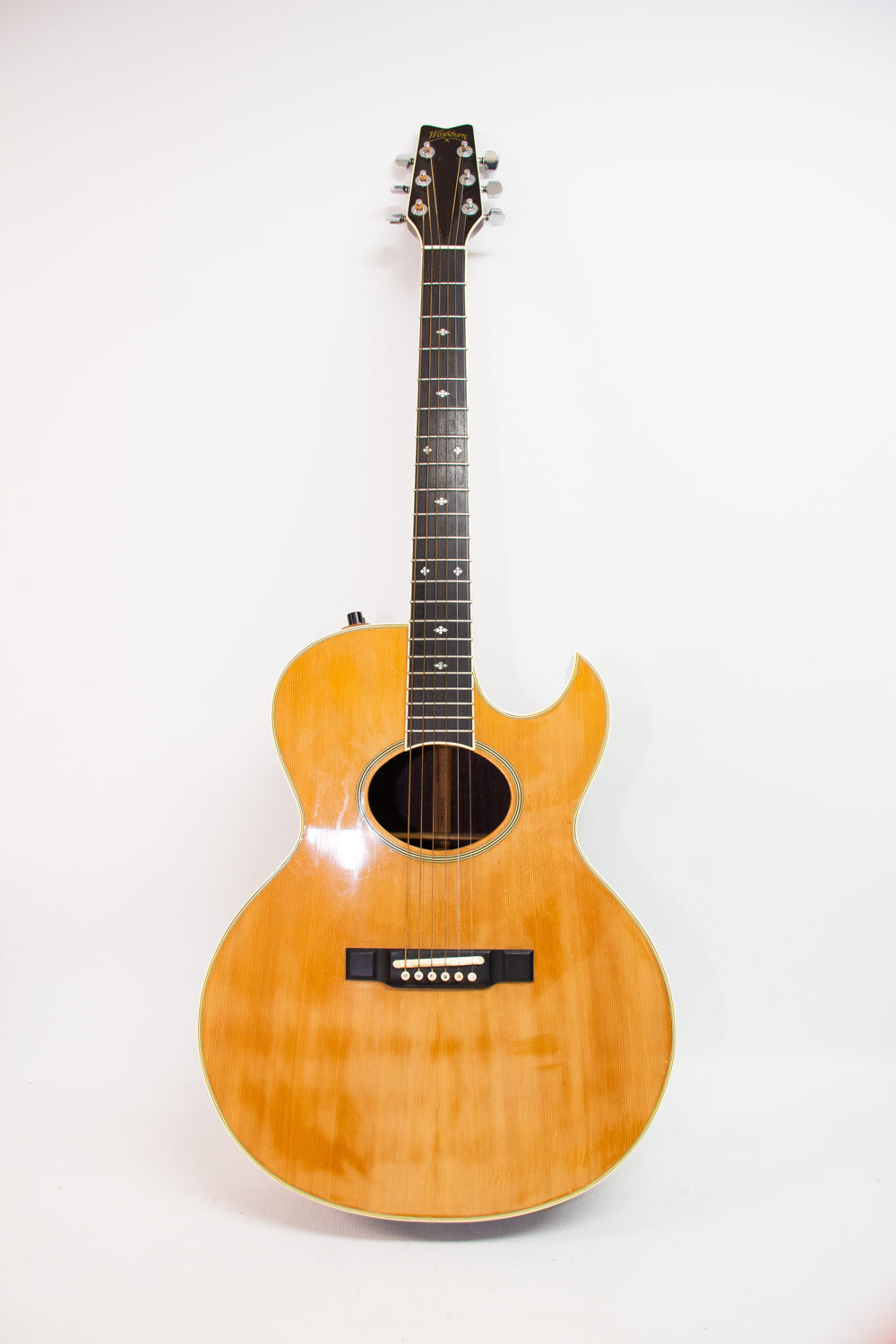 Washburn Tanglewood Natural Rose Wood Acoustic Guitar
