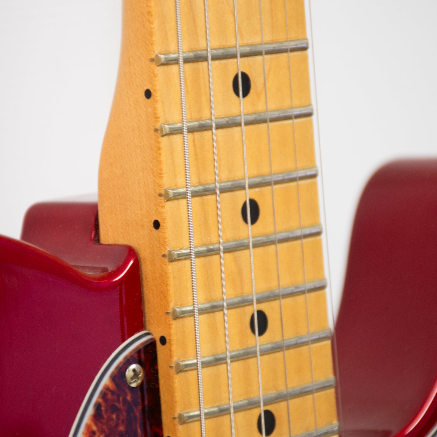 Fender Telecaster MIM Deluxe Nashville Red Electric Guitar - 2004