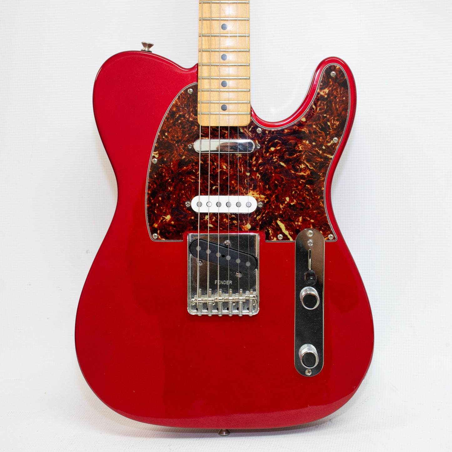 Fender Telecaster MIM Deluxe Nashville Red Electric Guitar - 2004