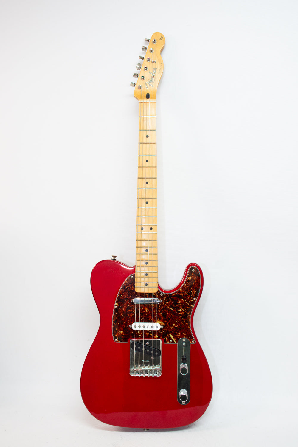 Fender Telecaster MIM Deluxe Nashville Red Electric Guitar - 2004