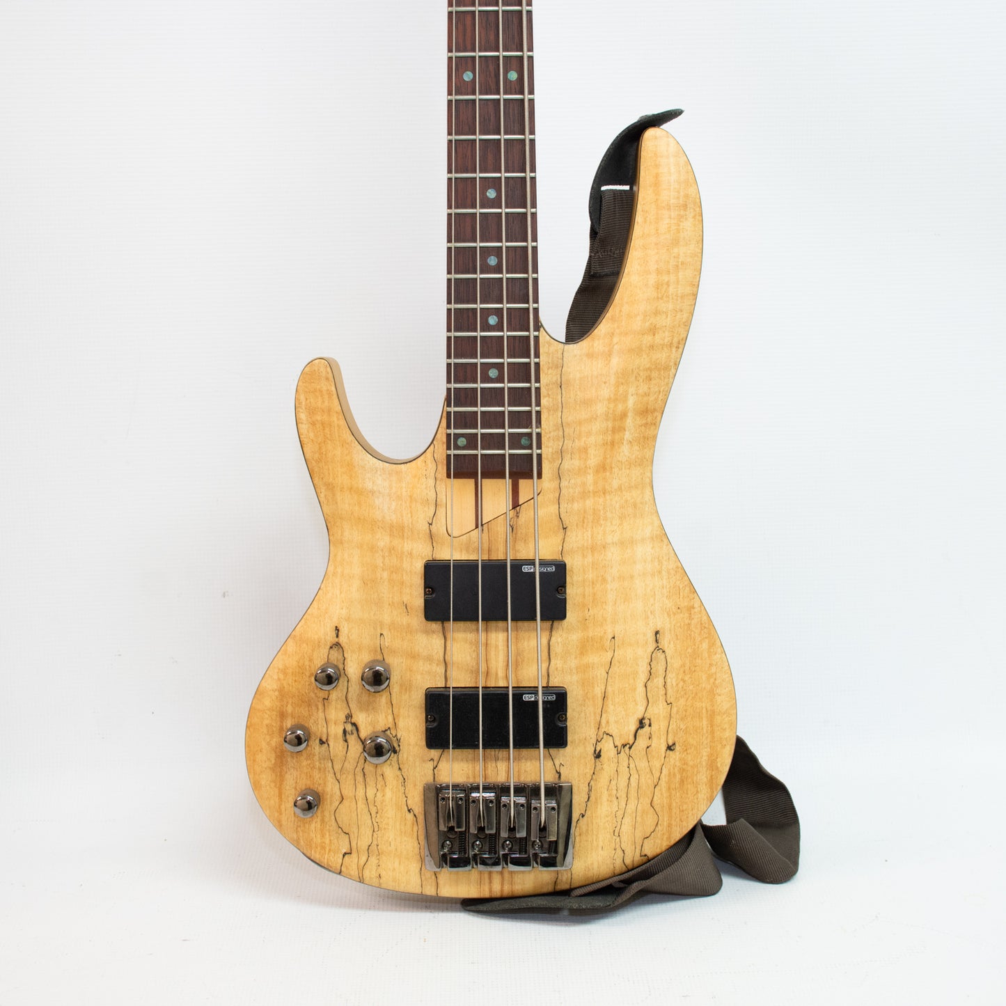 ESP LTD B-204SM Natural Satin Left-Handed Bass Guitar