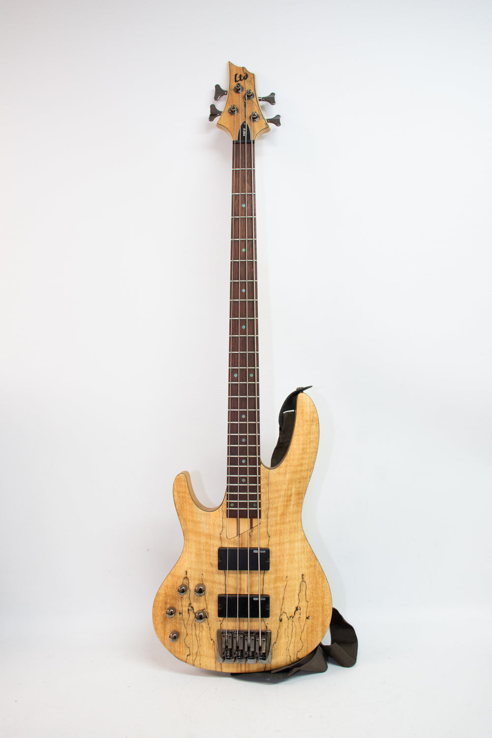 ESP LTD B-204SM Natural Satin Left-Handed Bass Guitar