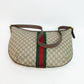 Gucci Ophidia GG Supreme Large Canvas Leather Shoulder Bag
