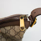 Gucci Ophidia GG Supreme Large Canvas Leather Shoulder Bag