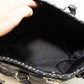 Michael Kors Black Large Hippie Grommet Hamilton Satchel