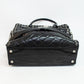 Michael Kors Black Large Hippie Grommet Hamilton Satchel