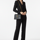 Saint Laurent YSL Sulpice Cross Body Bag - Black