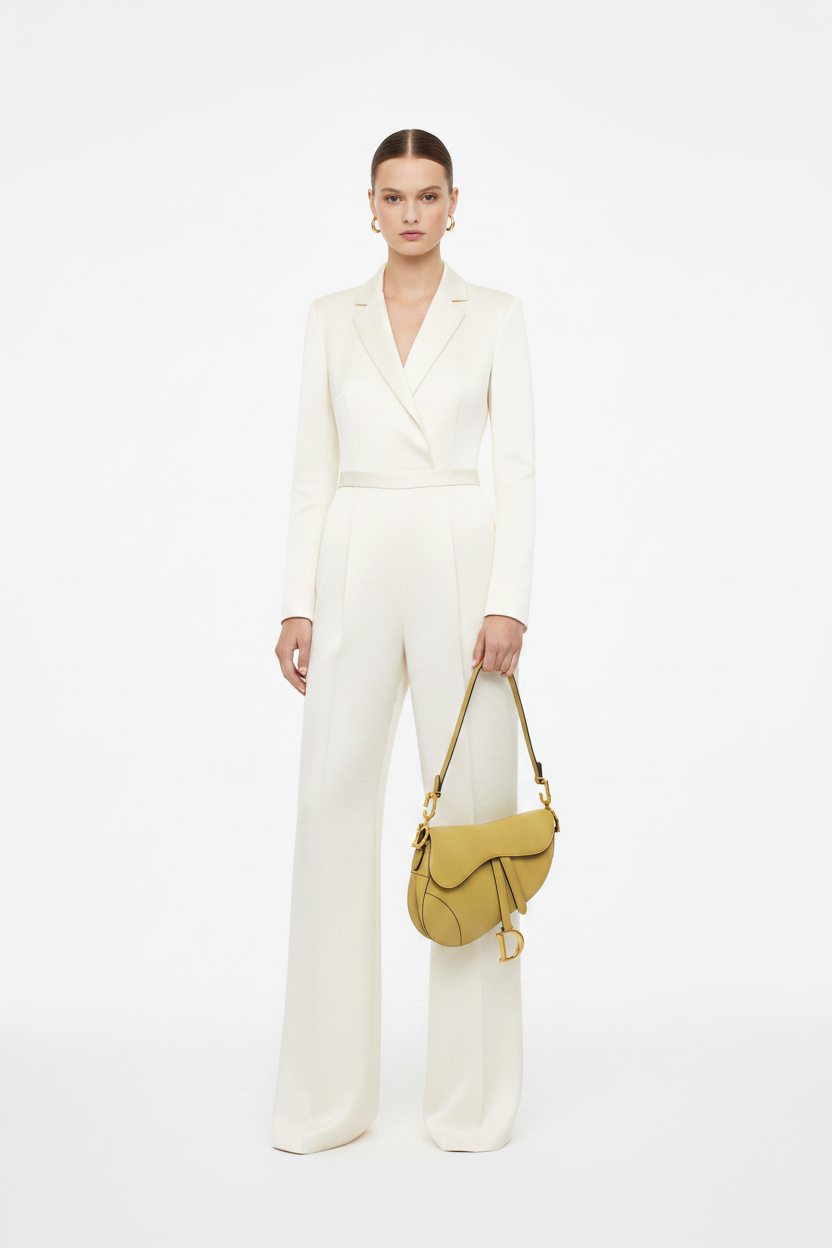 Christian Dior Medium Caramel Saddle Bag