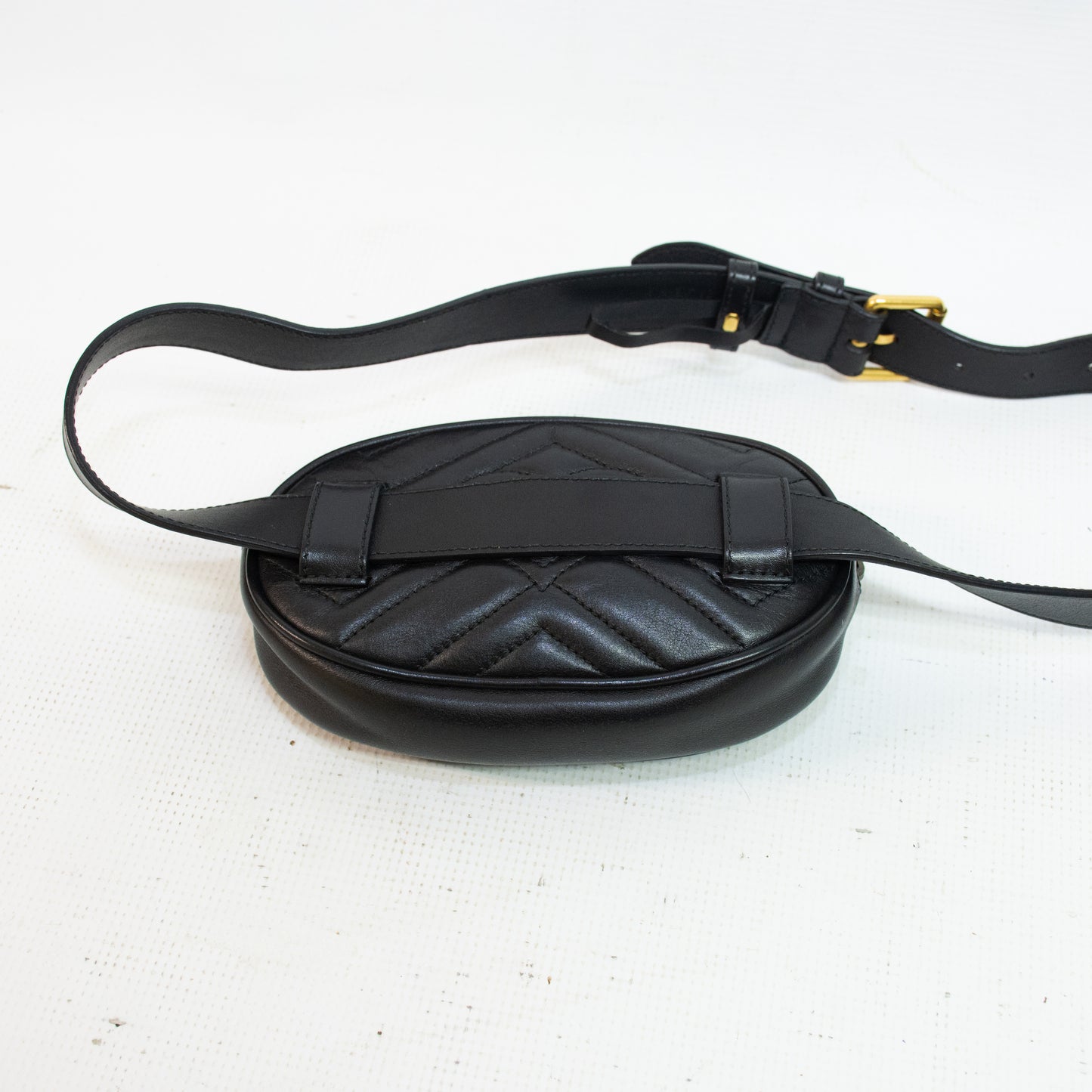 Gucci 476434 Marment Mistelasse Belt Bag