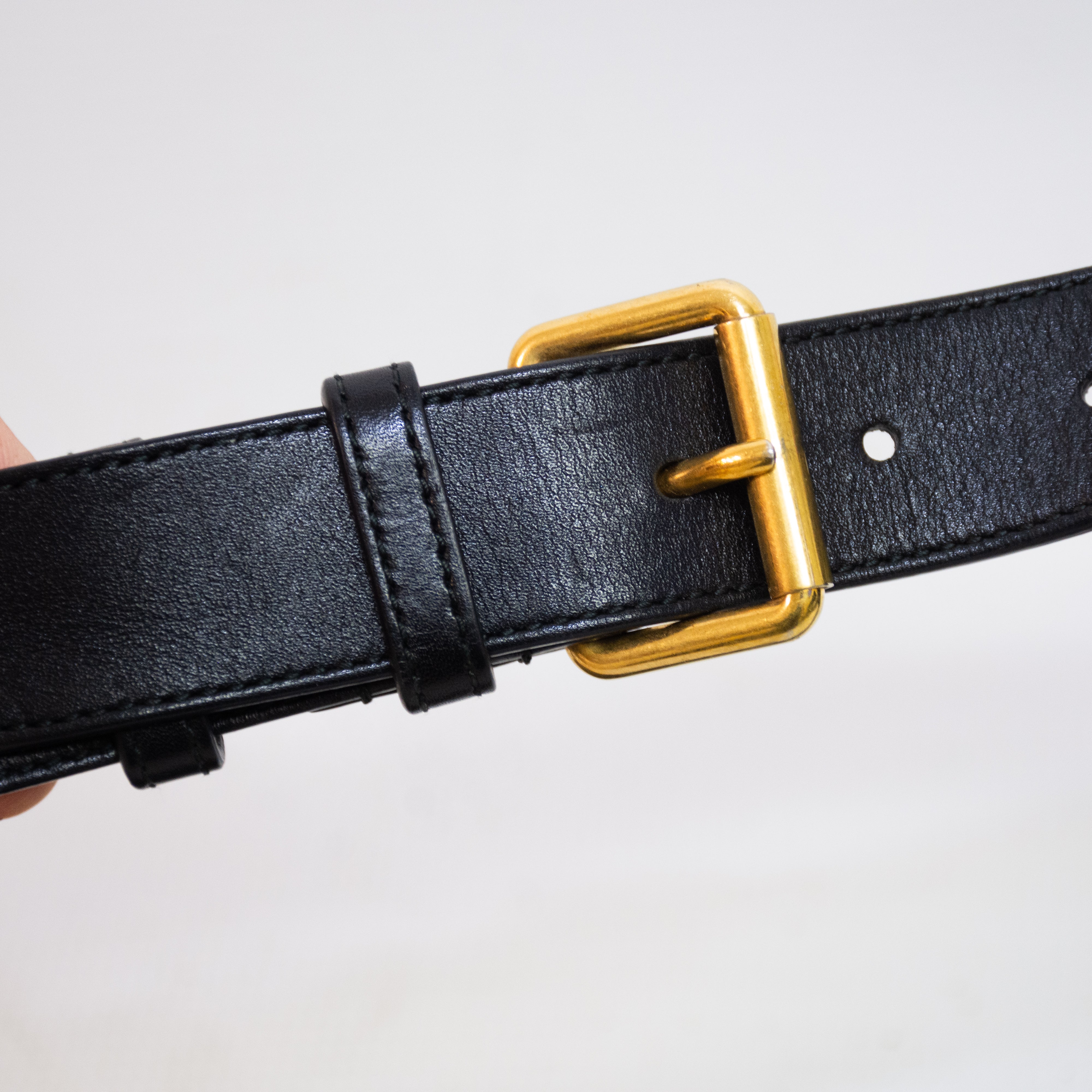 Gucci 476434 Marment Mistelasse Belt Bag