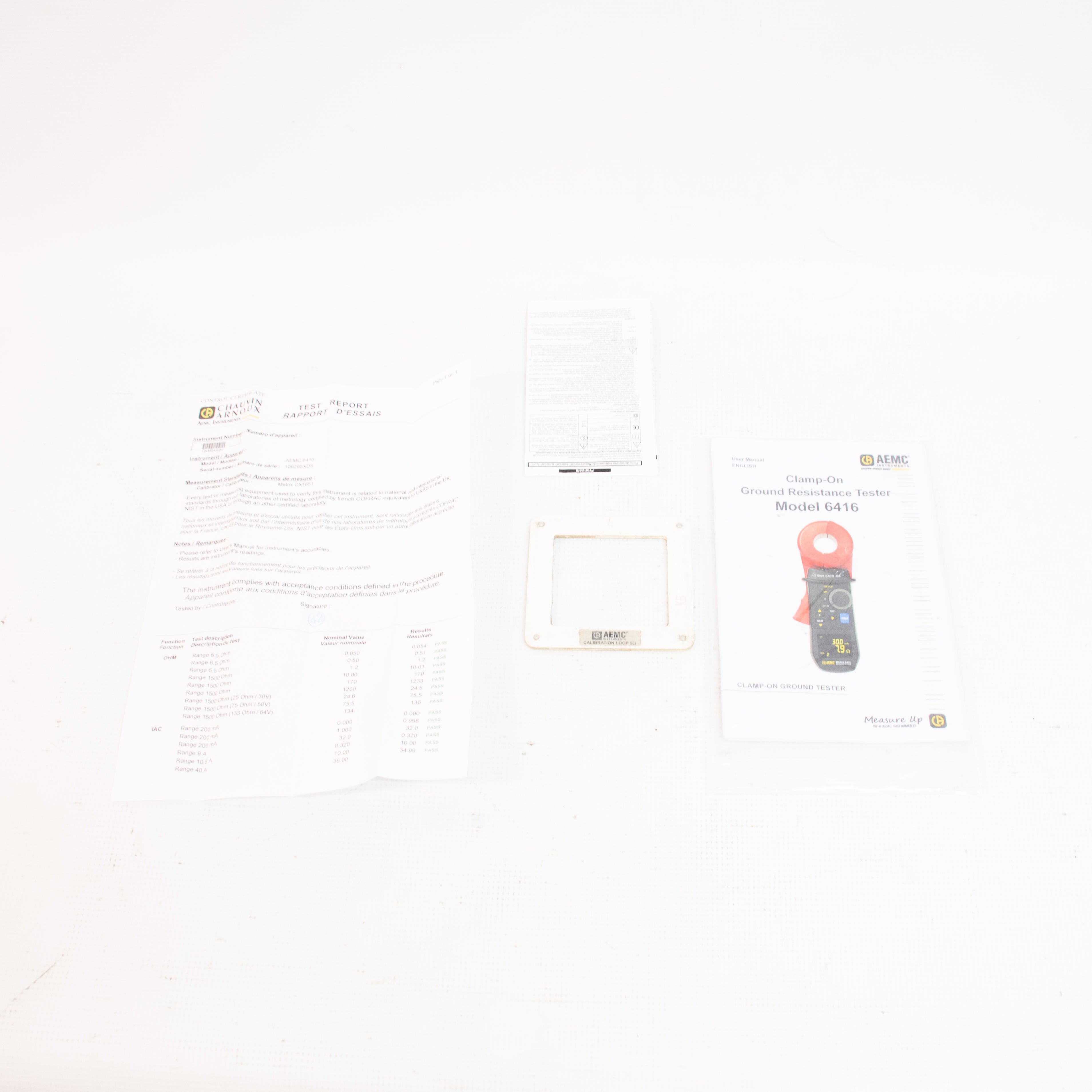 AEMC 6416 Ground Meter Tester