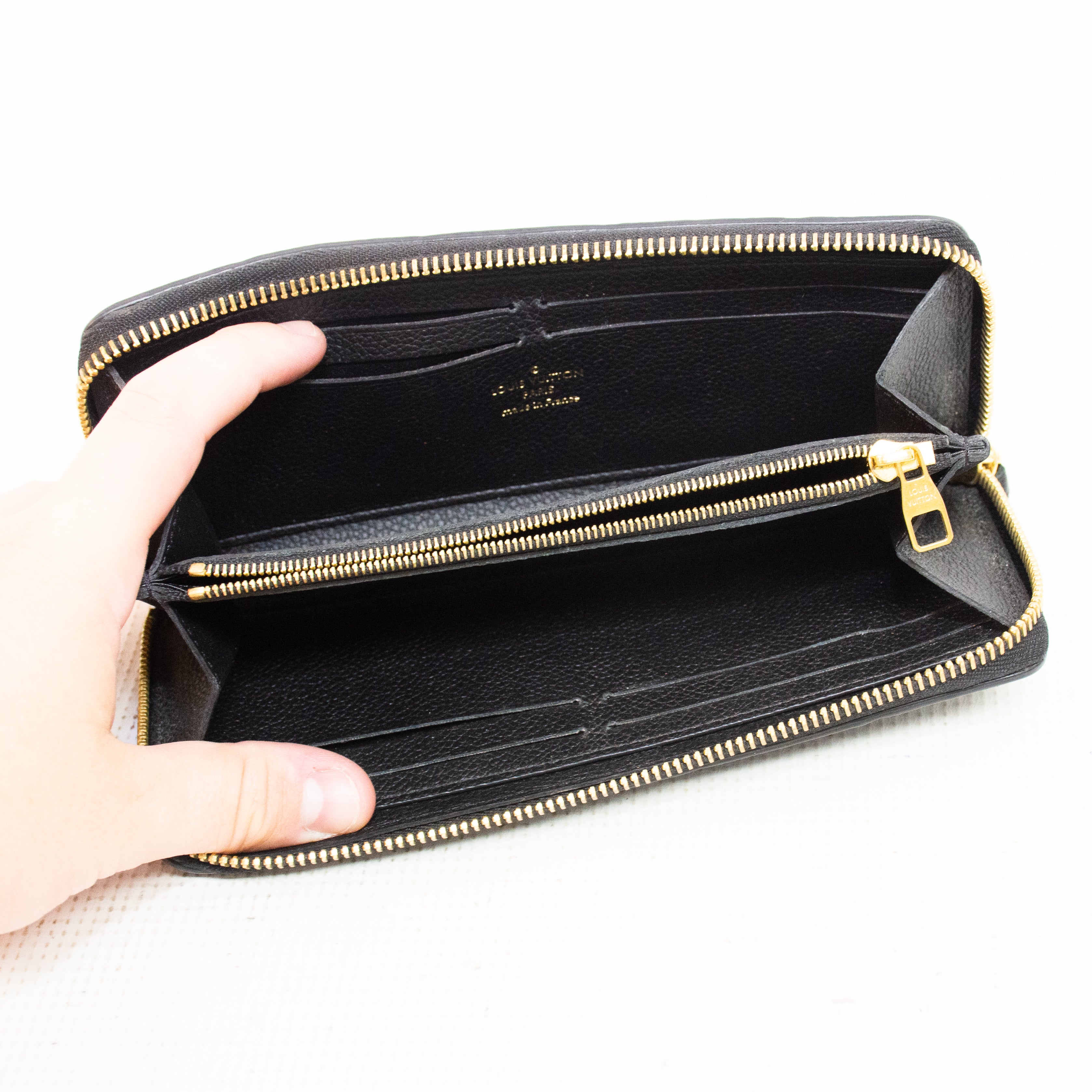 Louis Vuitton Clemence Monogram Impreinte Wallet