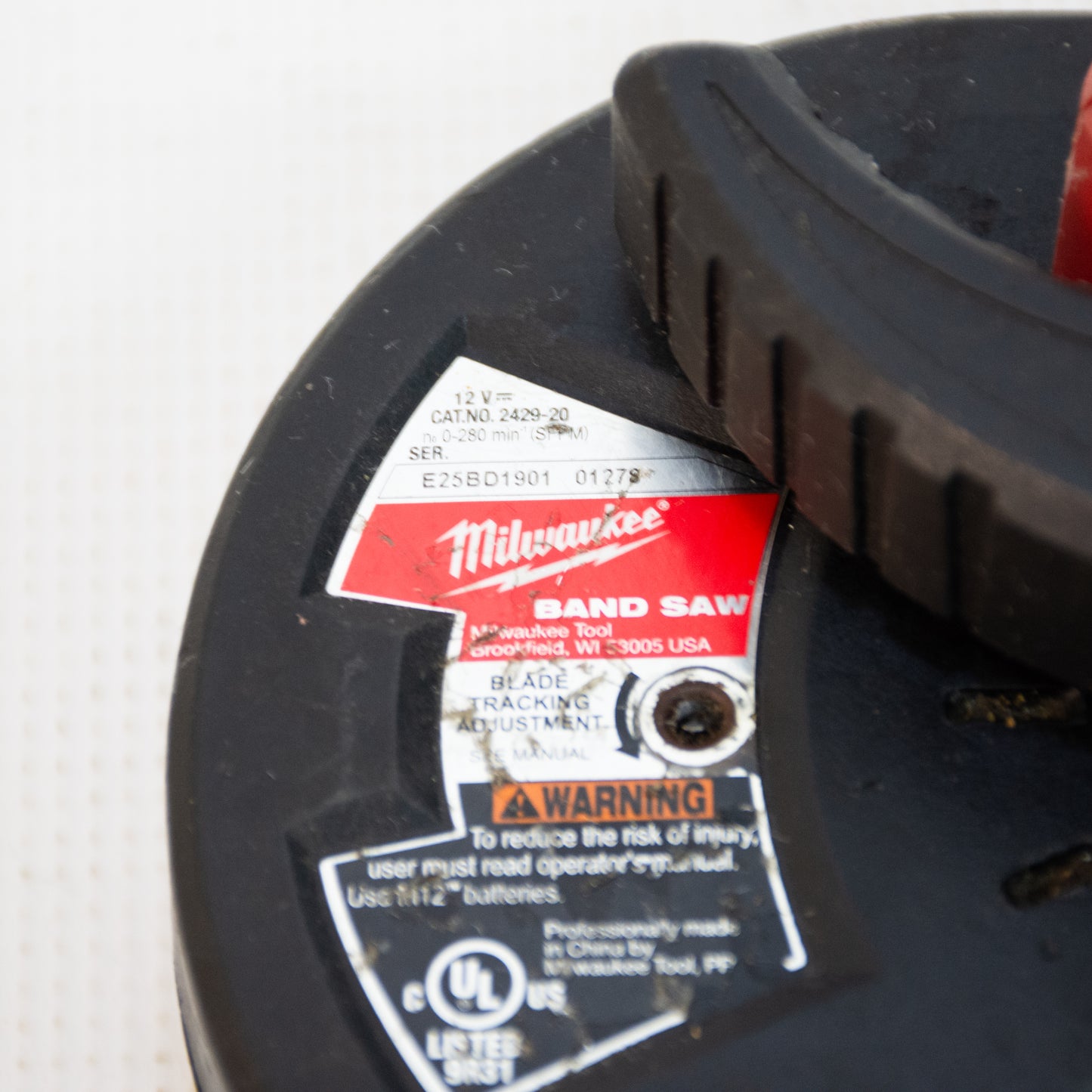 Milwaukee 2429-20 M12 Band Saw