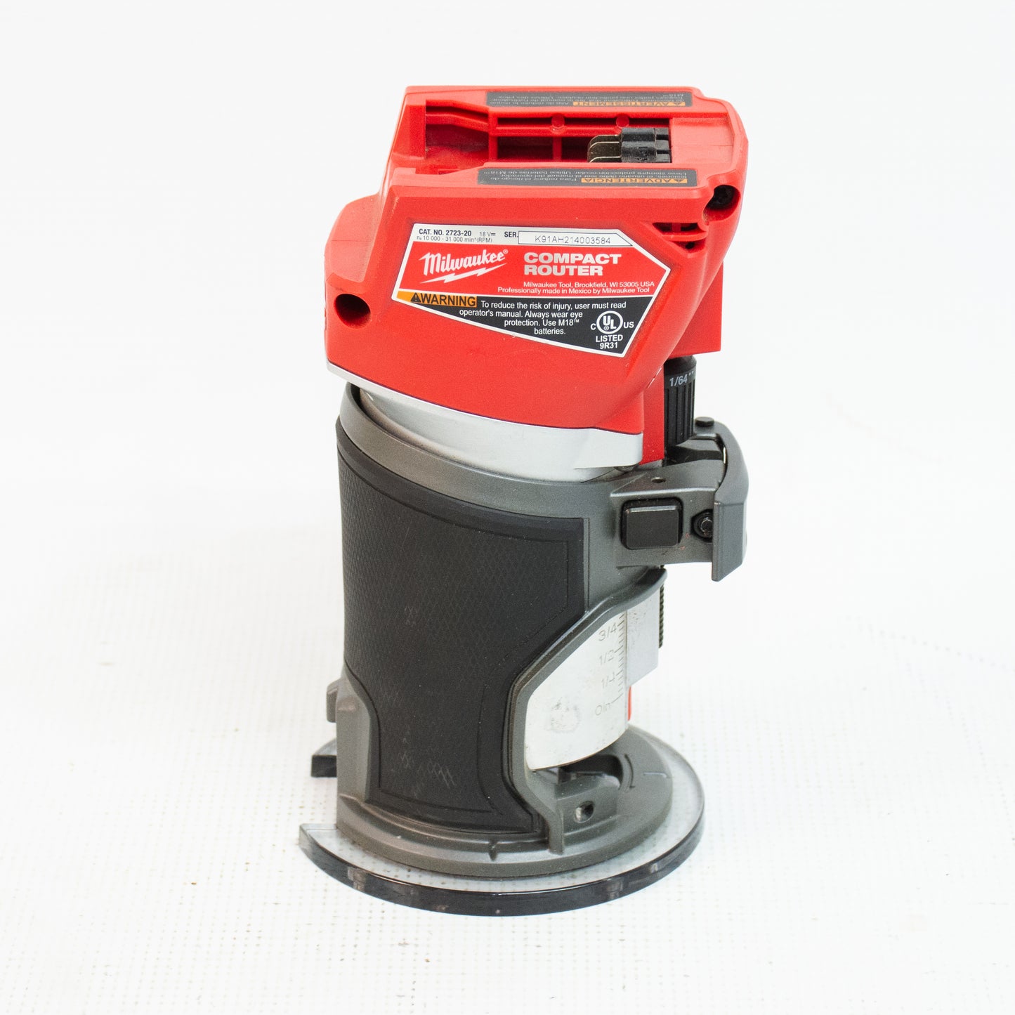 Milwaukee 2723-20 Fuel M18 Compact Router
