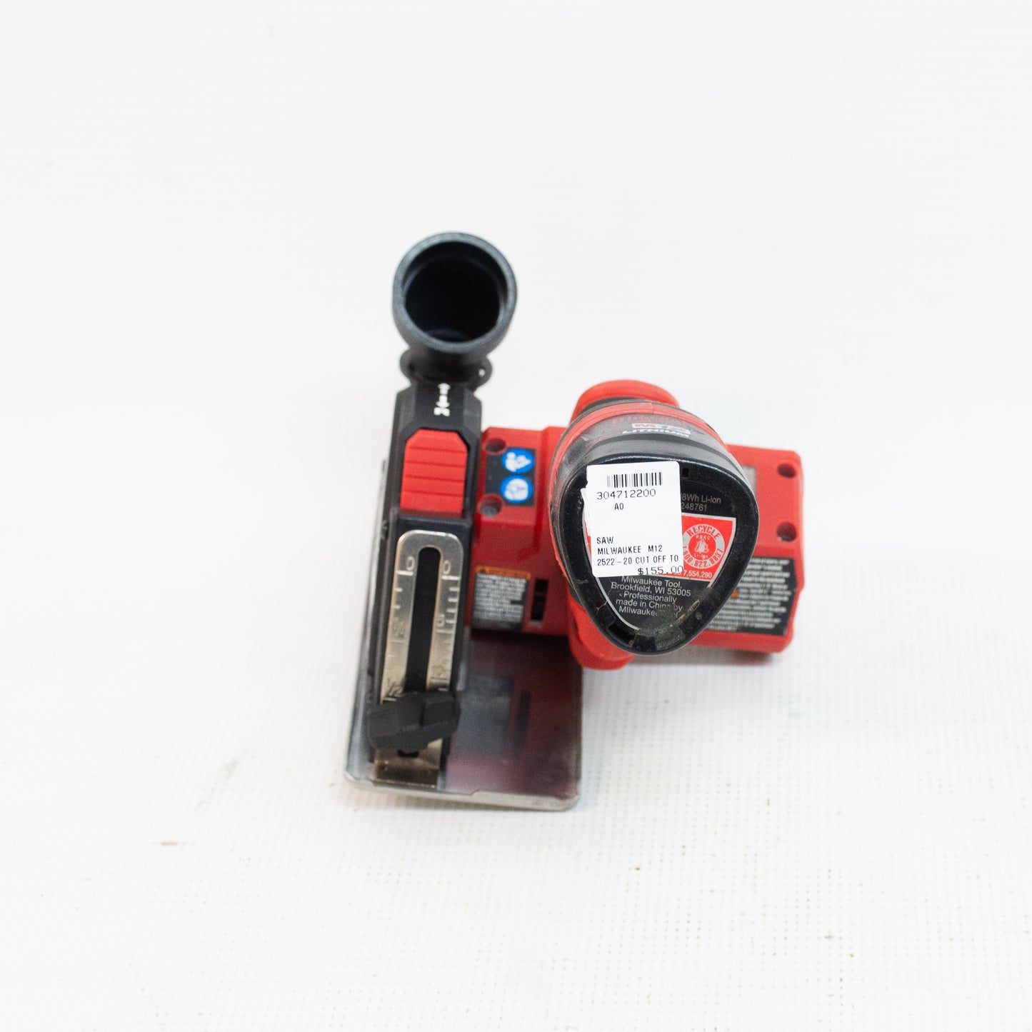 Milwaukee 2522-20 Fuel Brushless M12 Cut-Off Tool