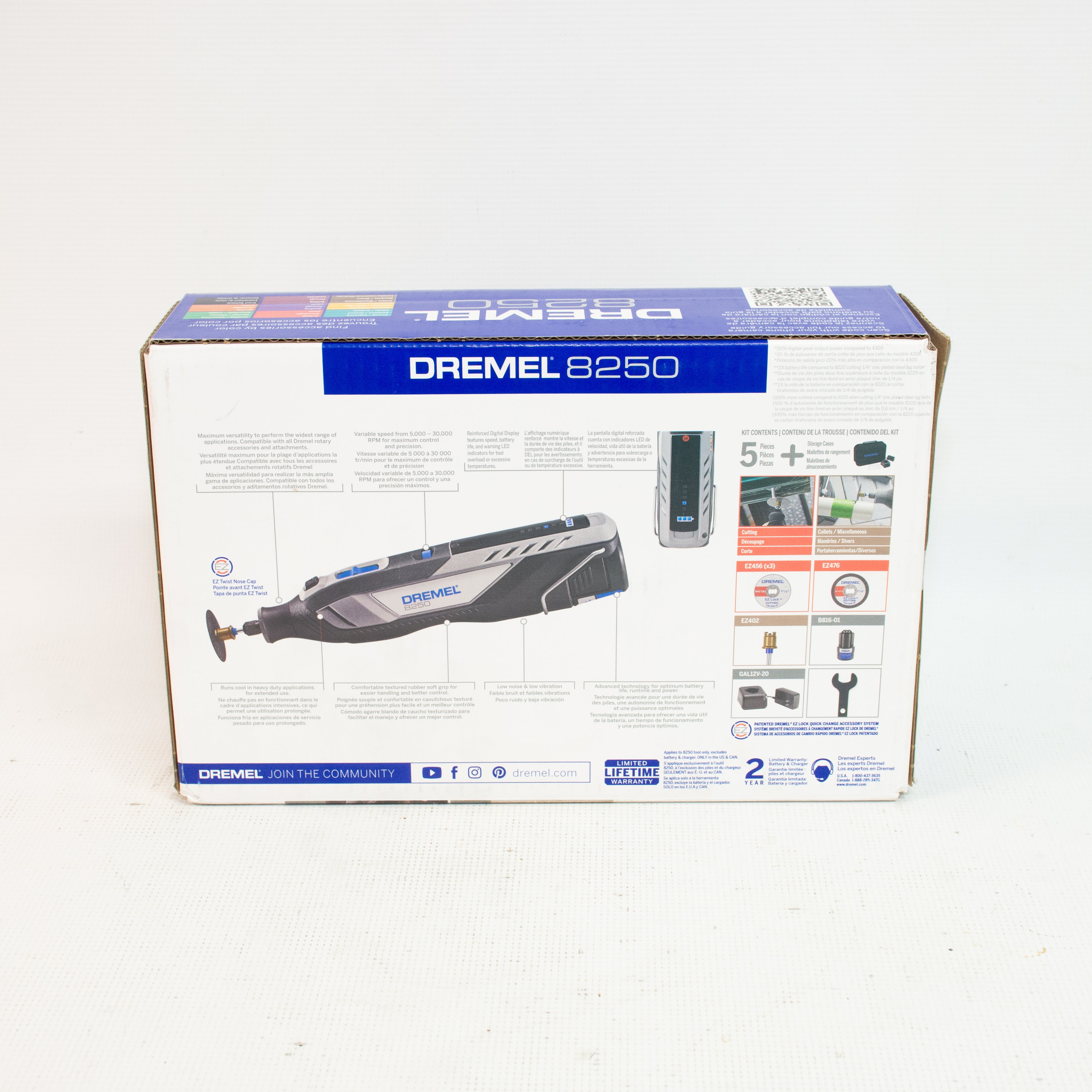 Dremel 8250 Cordless Brushless Rotary Tool
