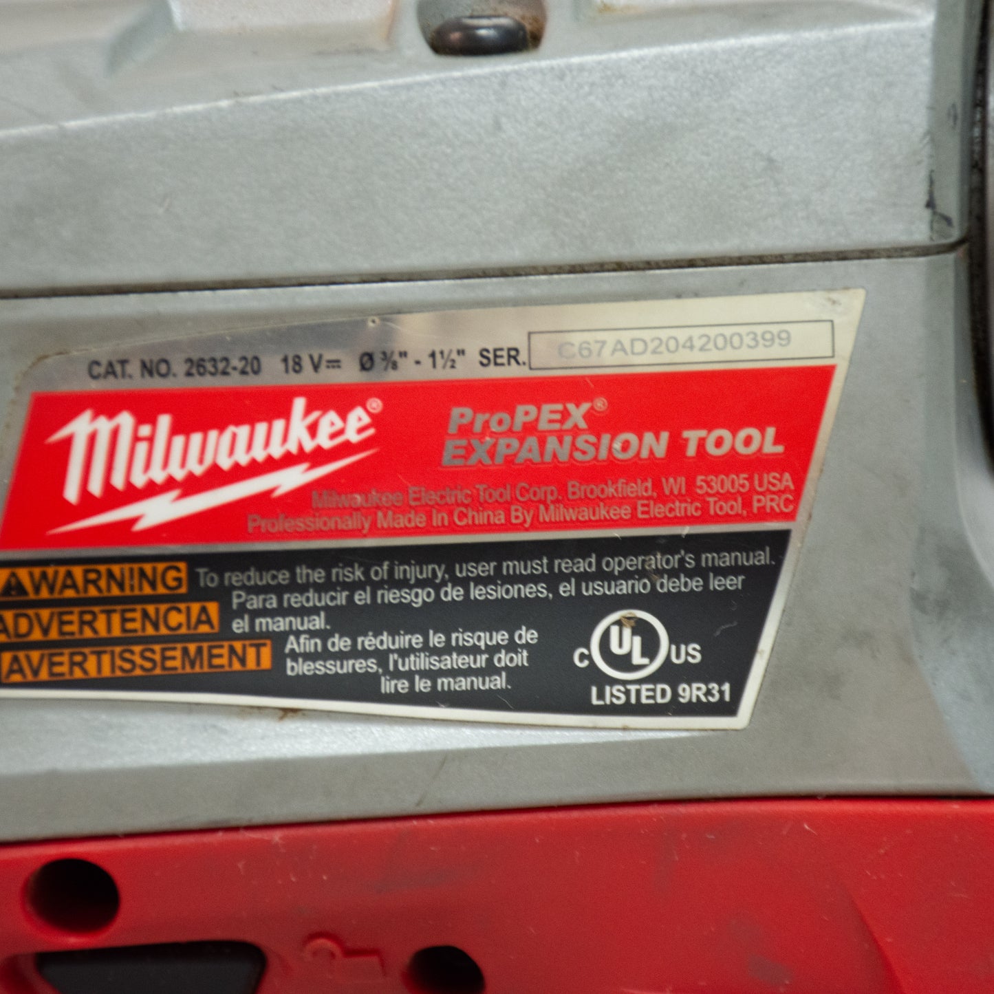 Milwaukee 2632-22XC M18 Cordless Propex Expansion Tool Kit