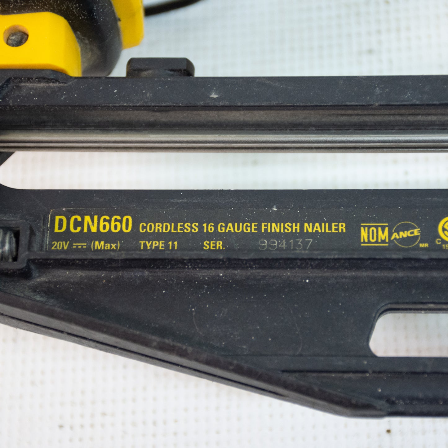 DEWALT DCN660 XR 20V Max Brushless 16 Gauge Finish Nailer