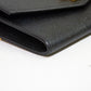 Saint Laurent YSL Uptown Black Grain Leather Chain Wallet