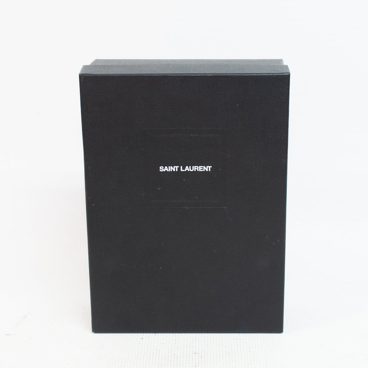 Saint Laurent YSL Uptown Black Grain Leather Chain Wallet
