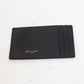 Saint Laurent YSL Uptown Black Grain Leather Chain Wallet