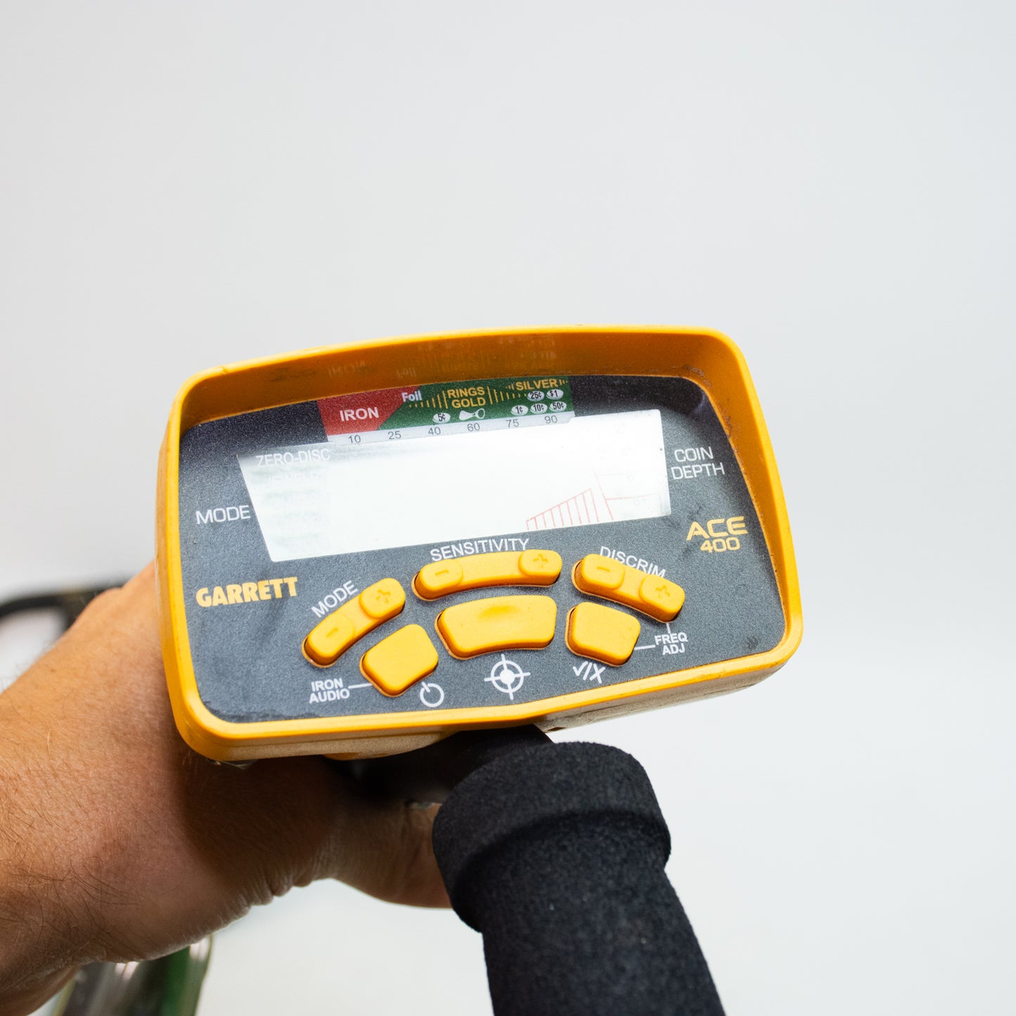 Garrett ACE400 Yellow Metal Detector