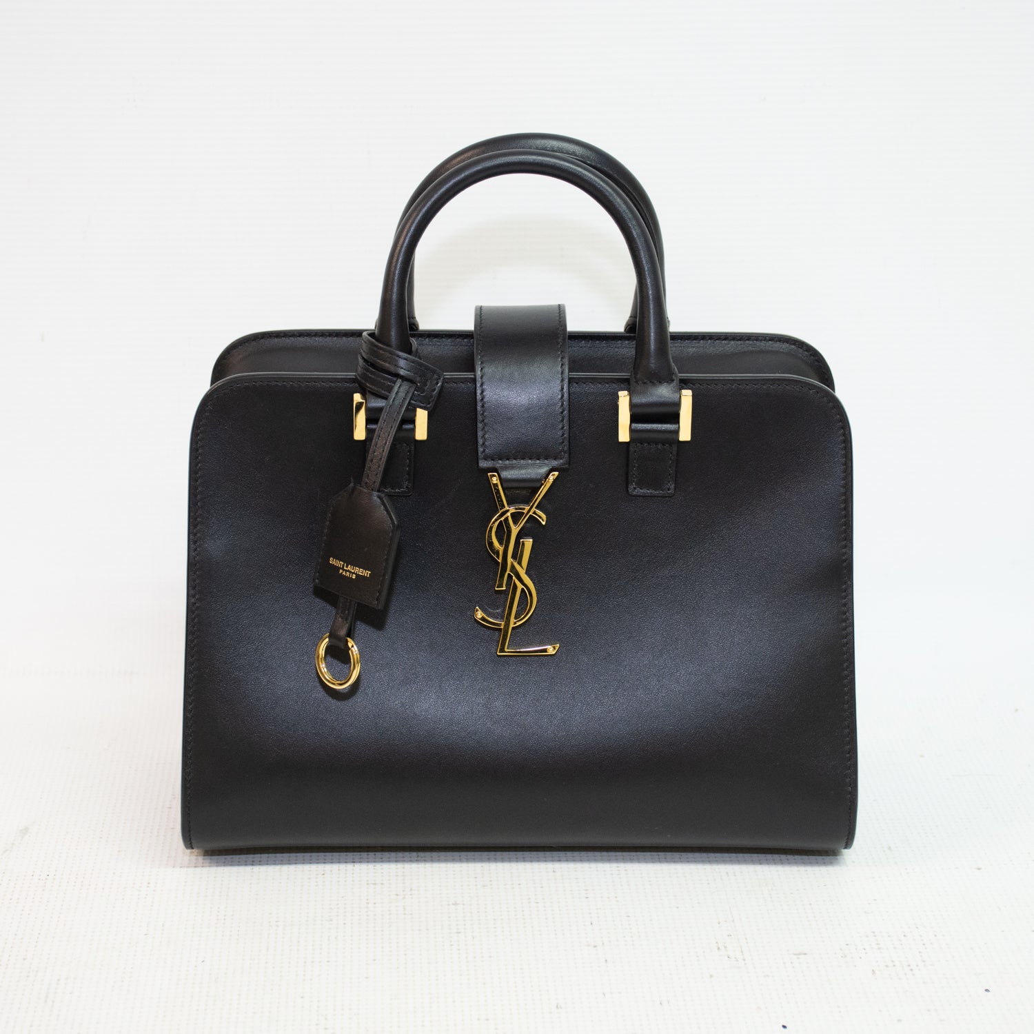 Saint Laurent YSL Baby Mosquito Black Leather Purse
