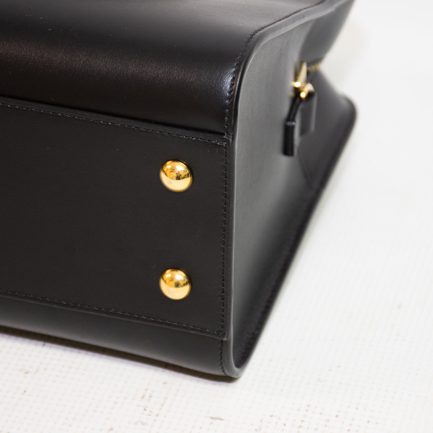 Saint Laurent YSL Baby Mosquito Black Leather Purse