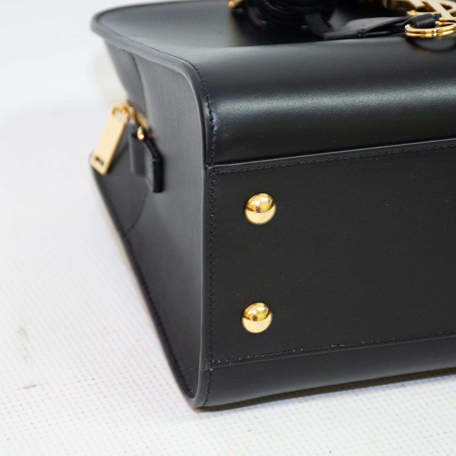 Saint Laurent YSL Baby Mosquito Black Leather Purse
