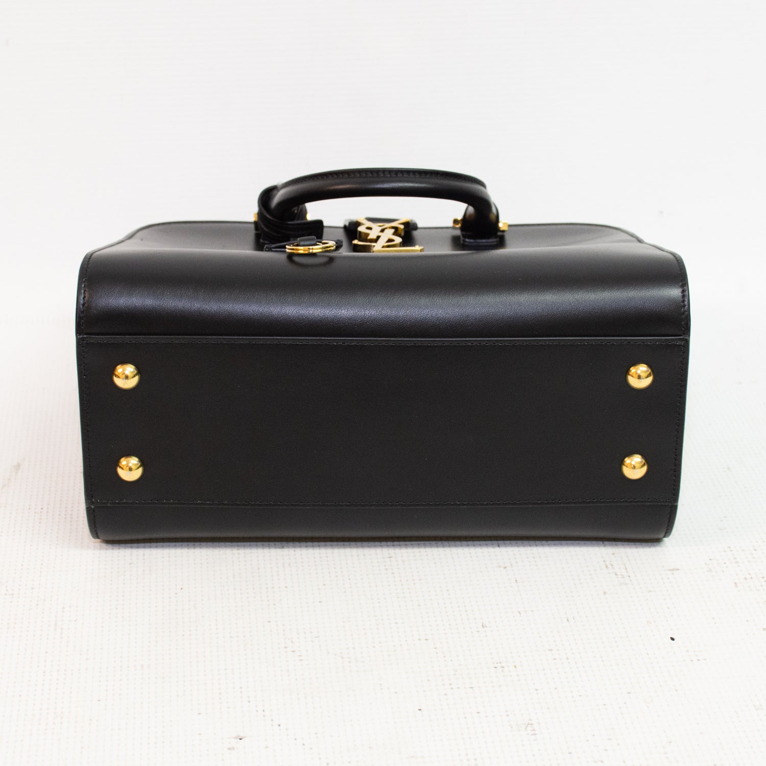 Saint Laurent YSL Baby Mosquito Black Leather Purse