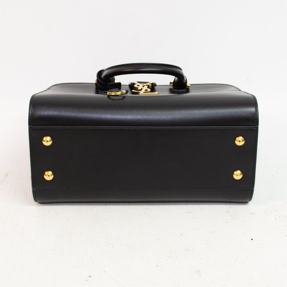 Saint Laurent YSL Baby Mosquito Black Leather Purse