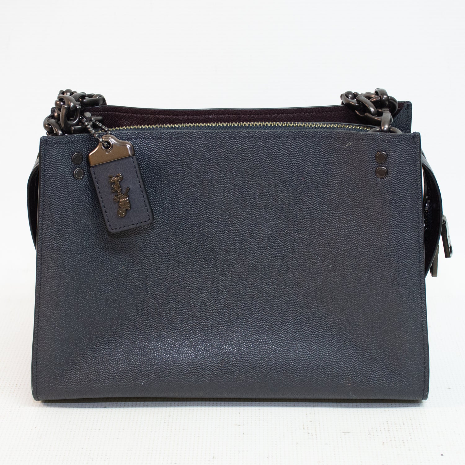 Coach Rogue Dark Blue Shoulder Bag - 26829