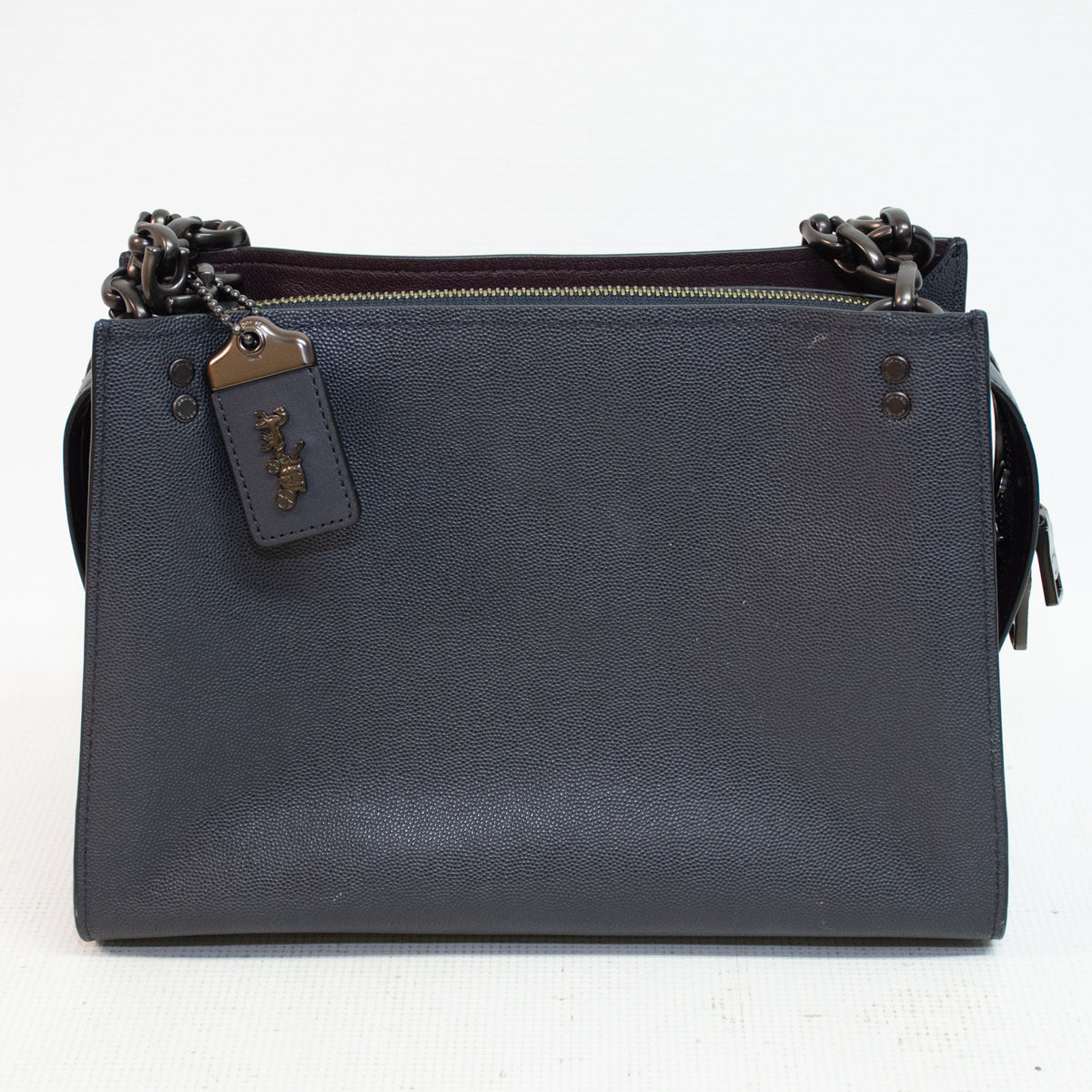 Coach Rogue Dark Blue Shoulder Bag - 26829
