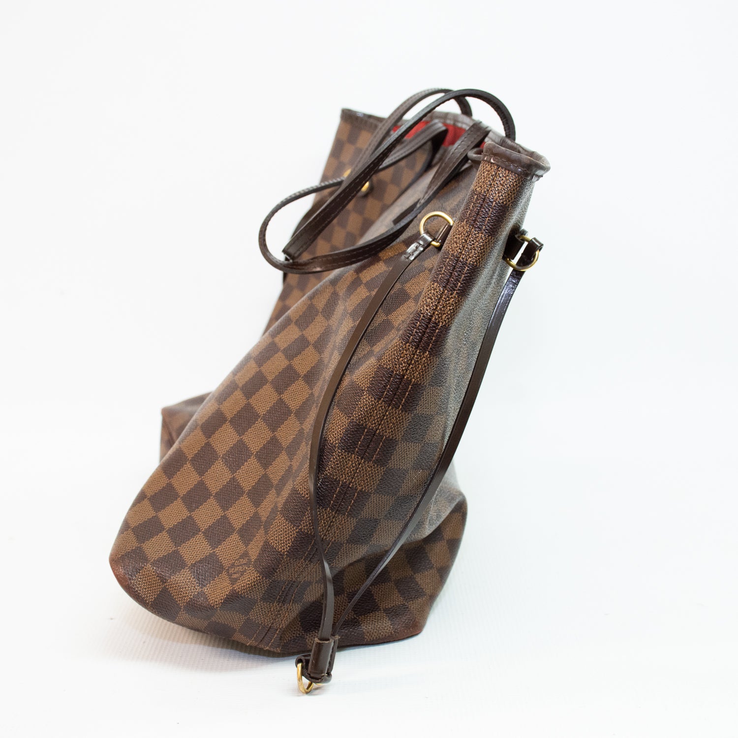 Louis Vuitton Damier Ebene Neverfull GM Tote