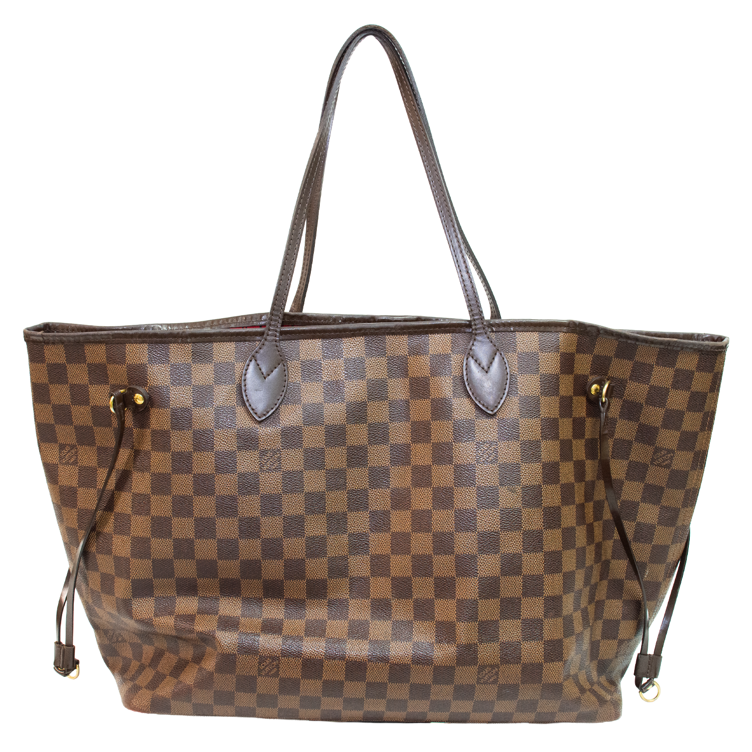 Louis Vuitton Damier Ebene Neverfull GM Tote