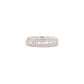 18K White Gold Women's Diamond Levian Ring - 1.0ct