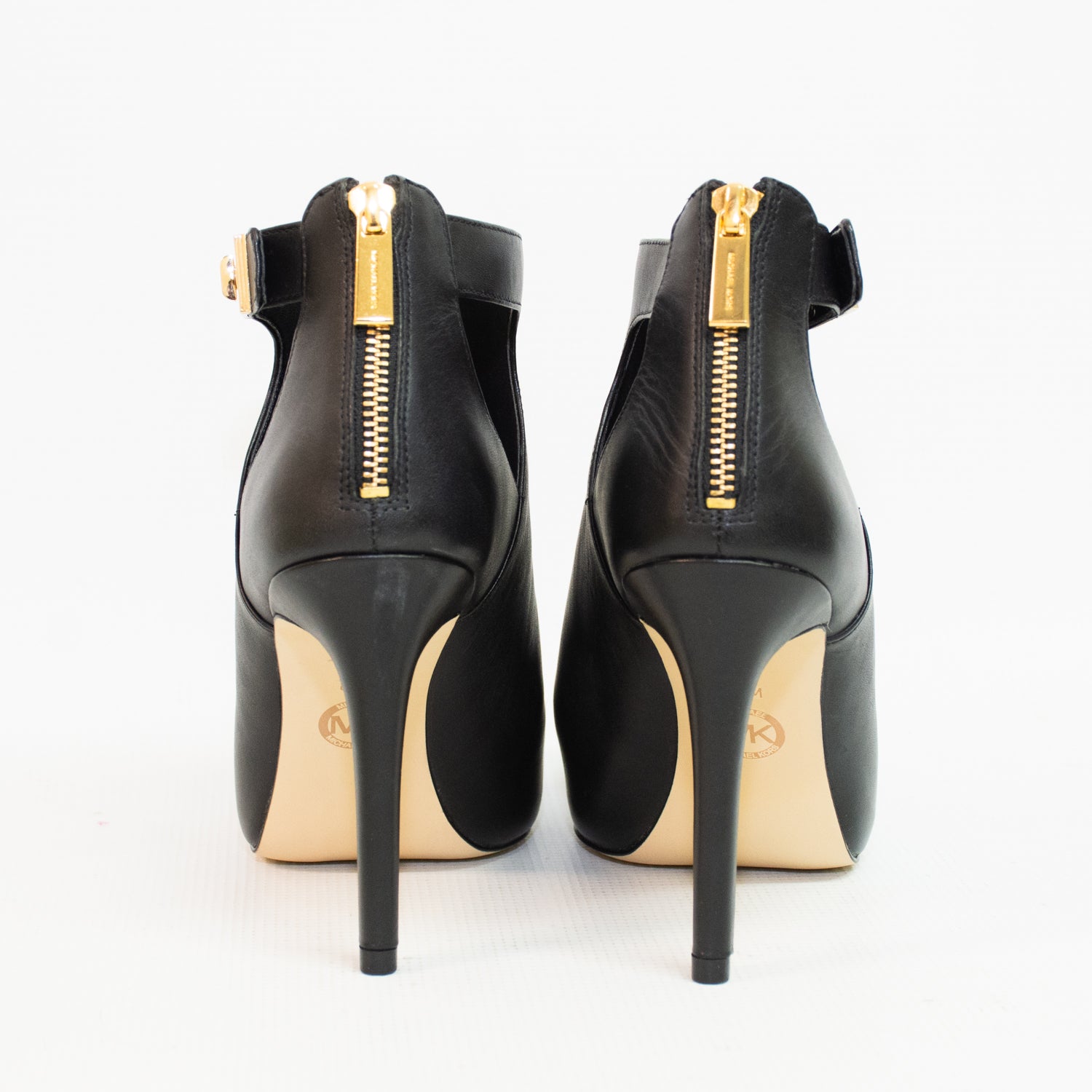 Michael Kors Lara Bootie Leather Heels - 49R9LAHE6L