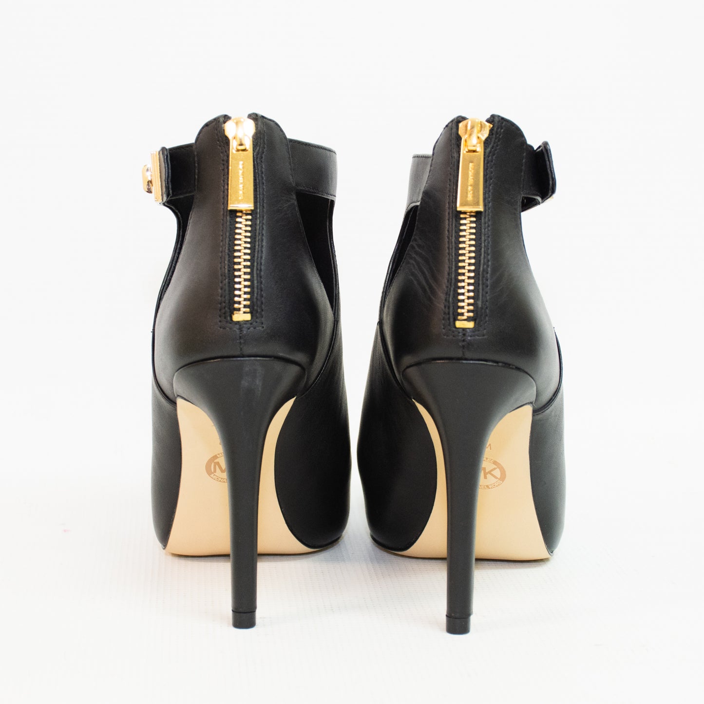 Michael Kors Lara Bootie Leather Heels - 49R9LAHE6L